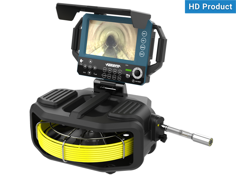 5D3 HD 1080P Portable Pipeline Inspection Camera with 130FT Cable